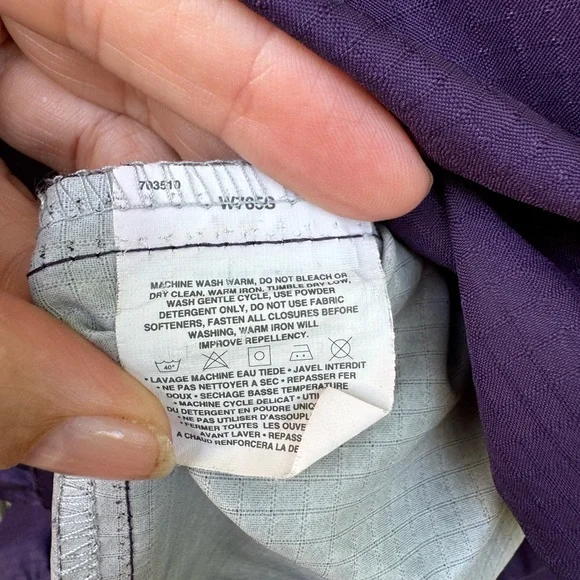 Patagonia Men’s Purple Rain Jacket Sz large *571 - Picture 6 of 7